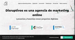 Desktop Screenshot of disruptivos.com