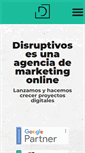 Mobile Screenshot of disruptivos.com